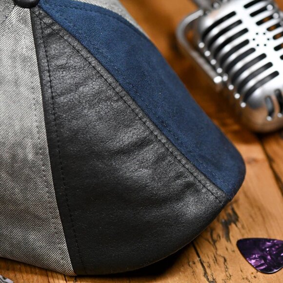 Boston Scally AEROSMITH Collab PATCHWORK Cap - M/L- With Dust Bag And 4 Pin Set - Picture 3 of 11